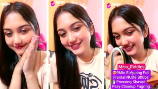 Beautiful Model Miss Riddle Nude Tango Premium Live