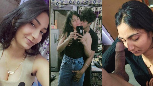 Indian Horny Girl Submissive Sucking BF Dick Update