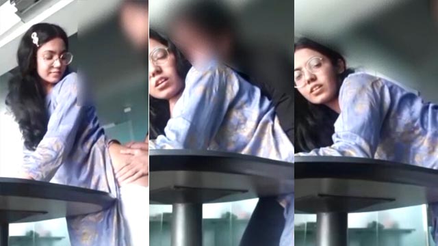 Horny College Teacher Showing Hard Fucking Video’s